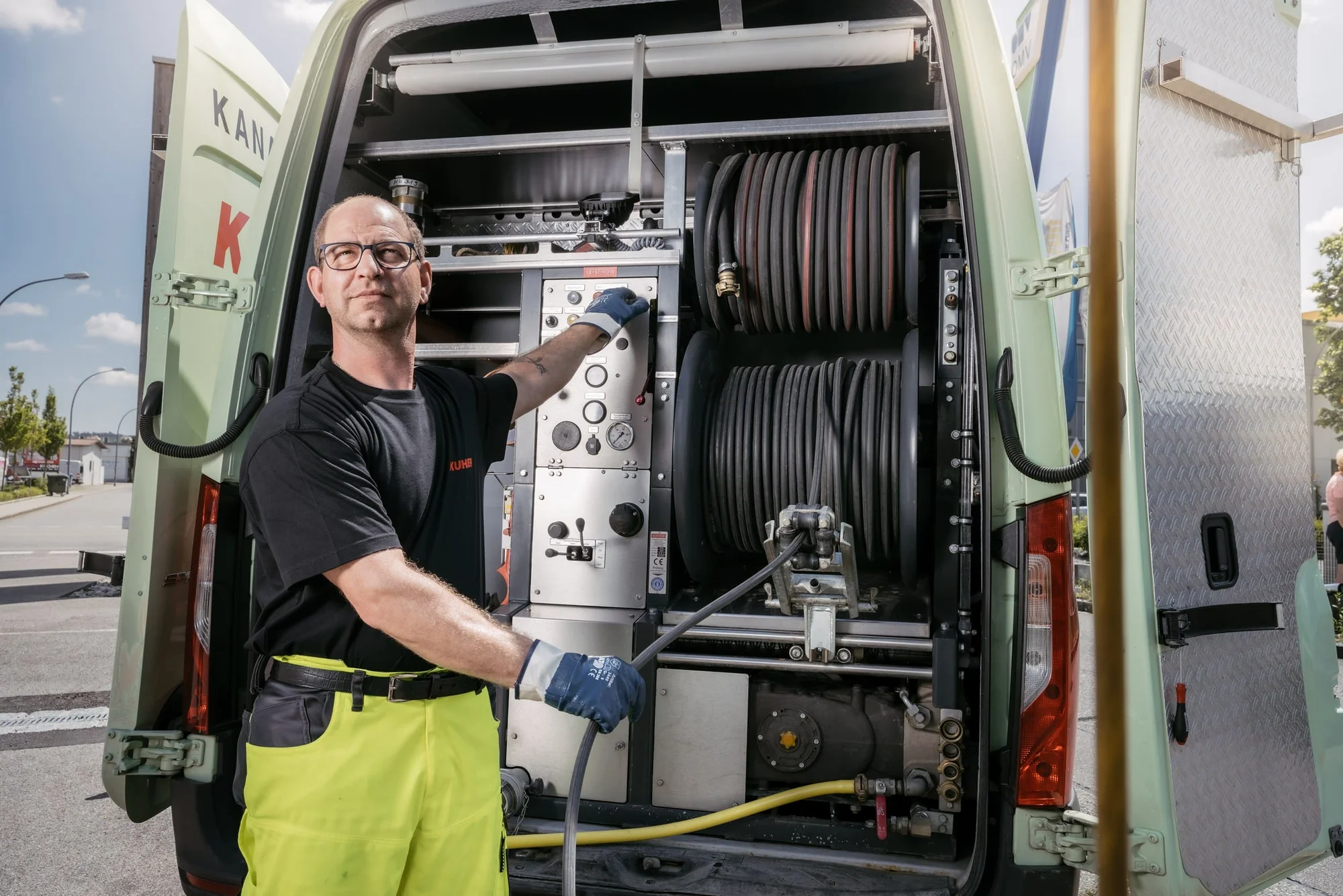 Kanalreinigung in Rauhenbrach mit modernem Kanalservice